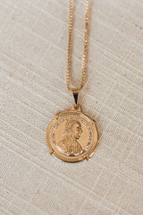 Gold Coin Necklace