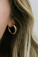 Gold Goldie Hoops