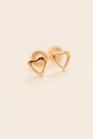 Mini Gold Hearts